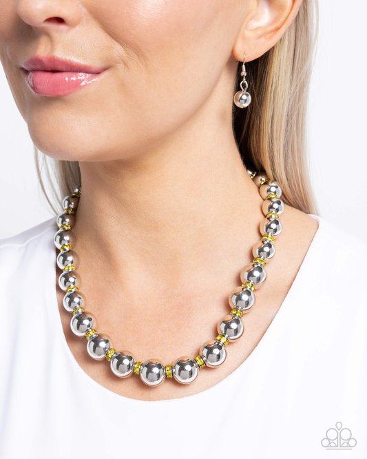 Paparazzi Color Closeness - Multi Necklace  P2RE-MTXX-254XX