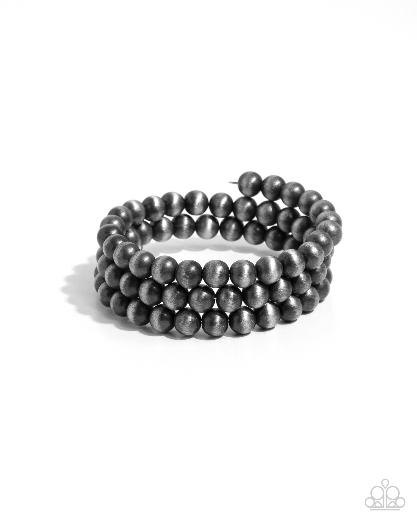 Paparazzi Coiled Catwalk - Silver Bracelet P9SE-SVXX-176XX