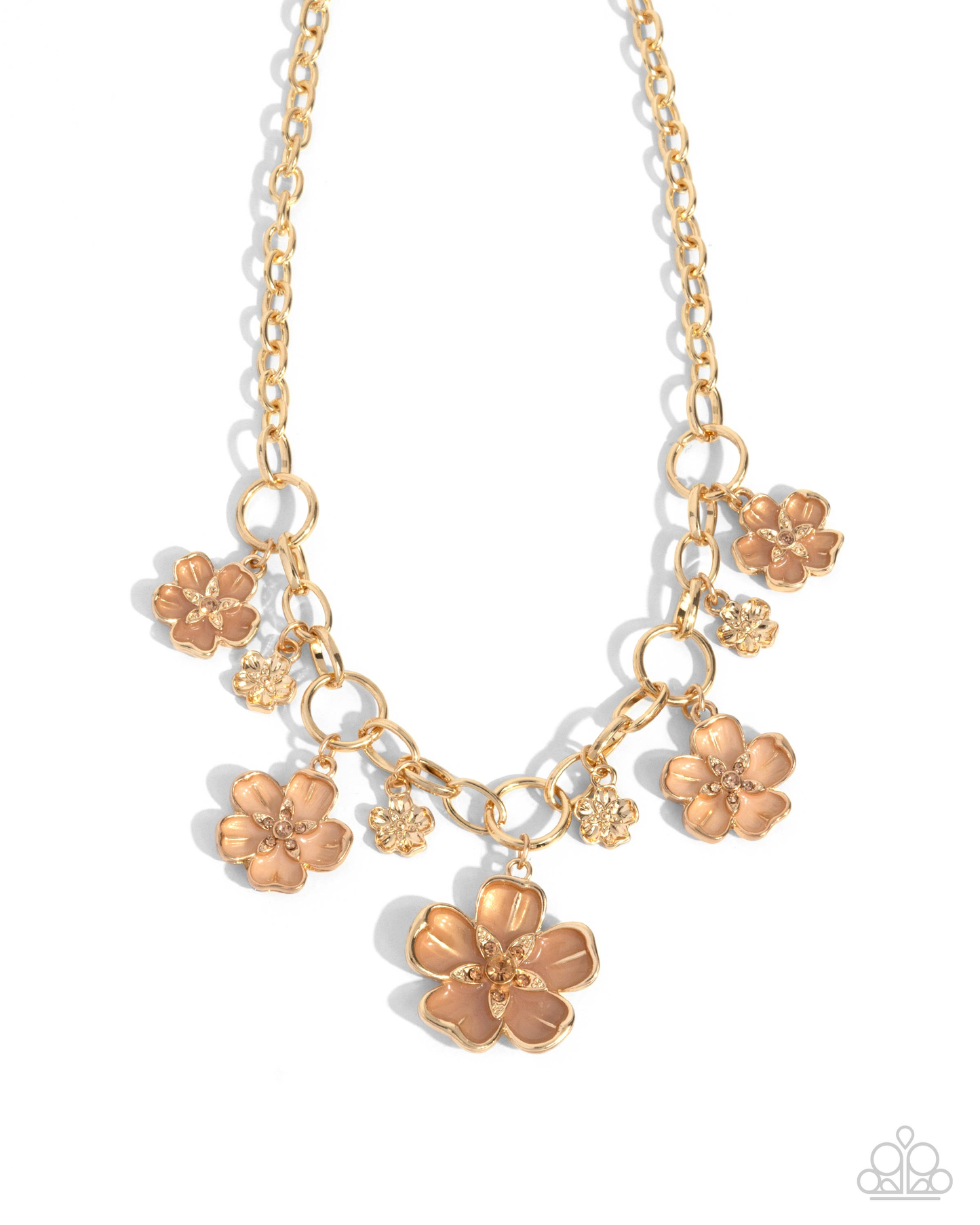 Paparazzi Secretive Sprig - Brown  Necklace P2ST-BNXX-093XX