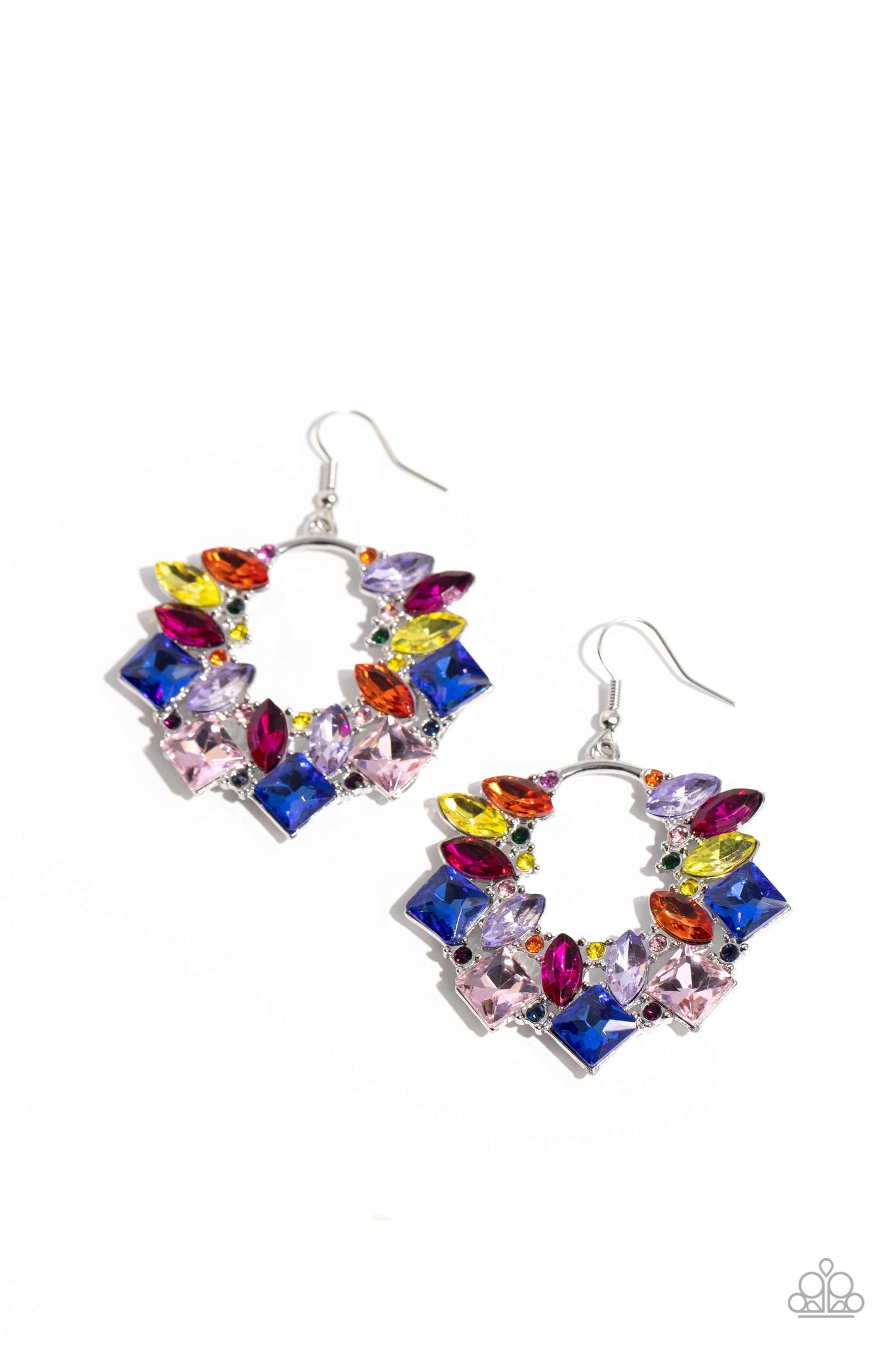 Paparazzi Wreathed in Watercolors- Multi Earring