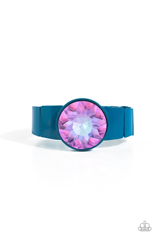 Paparazzi Exaggerated Ego-Blue Bracelet