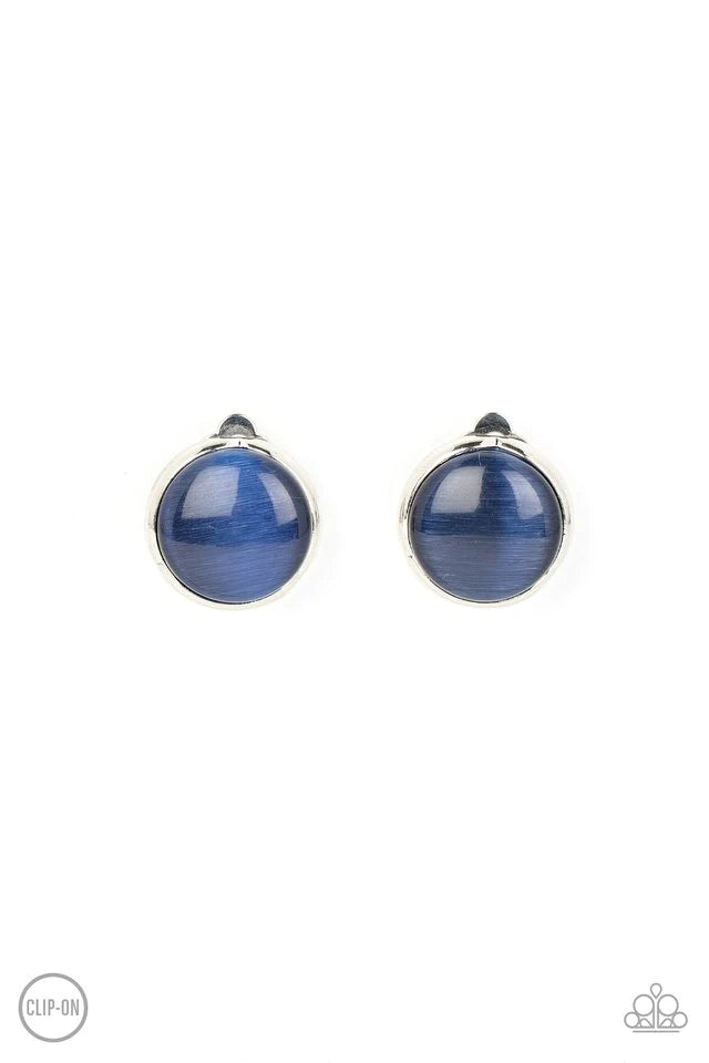 Paparazzi Earring ~ Cool Pools - Blue