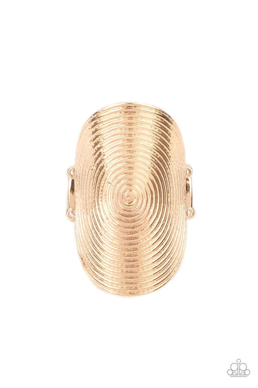 Paparazzi Ring ~ Urban Labyrinth - Gold