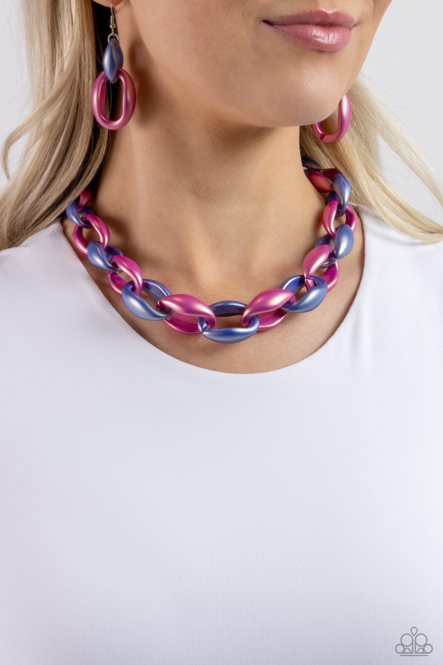 Paparazzi Statement Season - Multi Necklace P2ST-MTXX-126XX