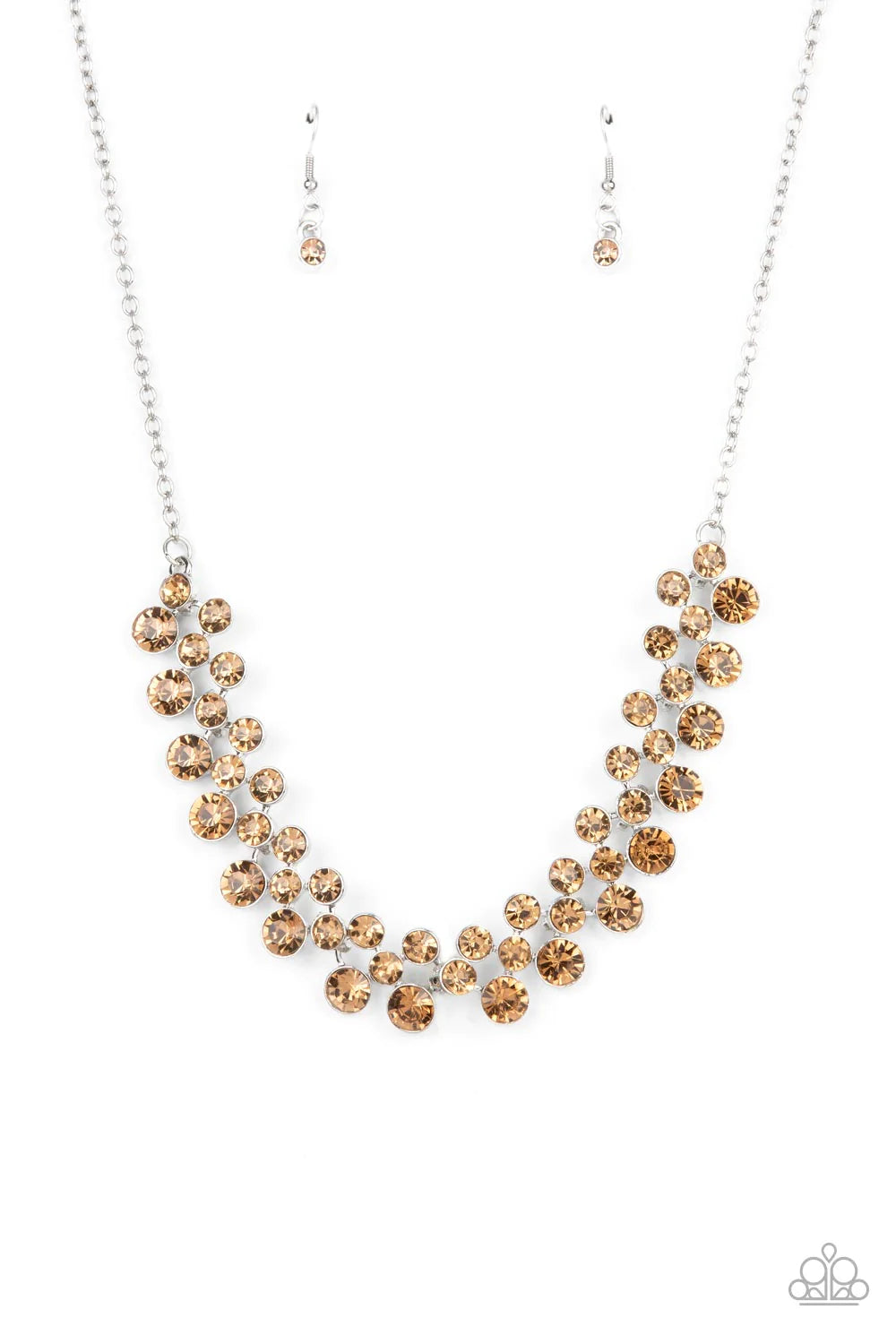 Won The Lottery - Brown Necklace - Paparazzi Accessories