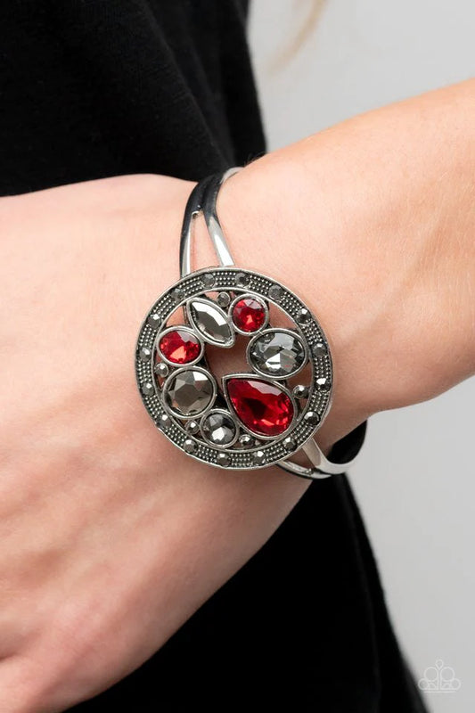 Paparazzi Bracelet ~ Time to Twinkle - Red