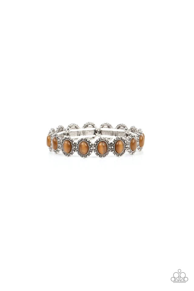 Paparazzi Bracelet ~ Sweet Oblivion - Brown