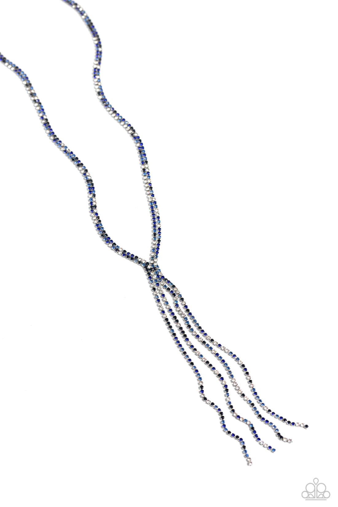 Paparazzi Necklace ~ Jazz STRANDS - Blue