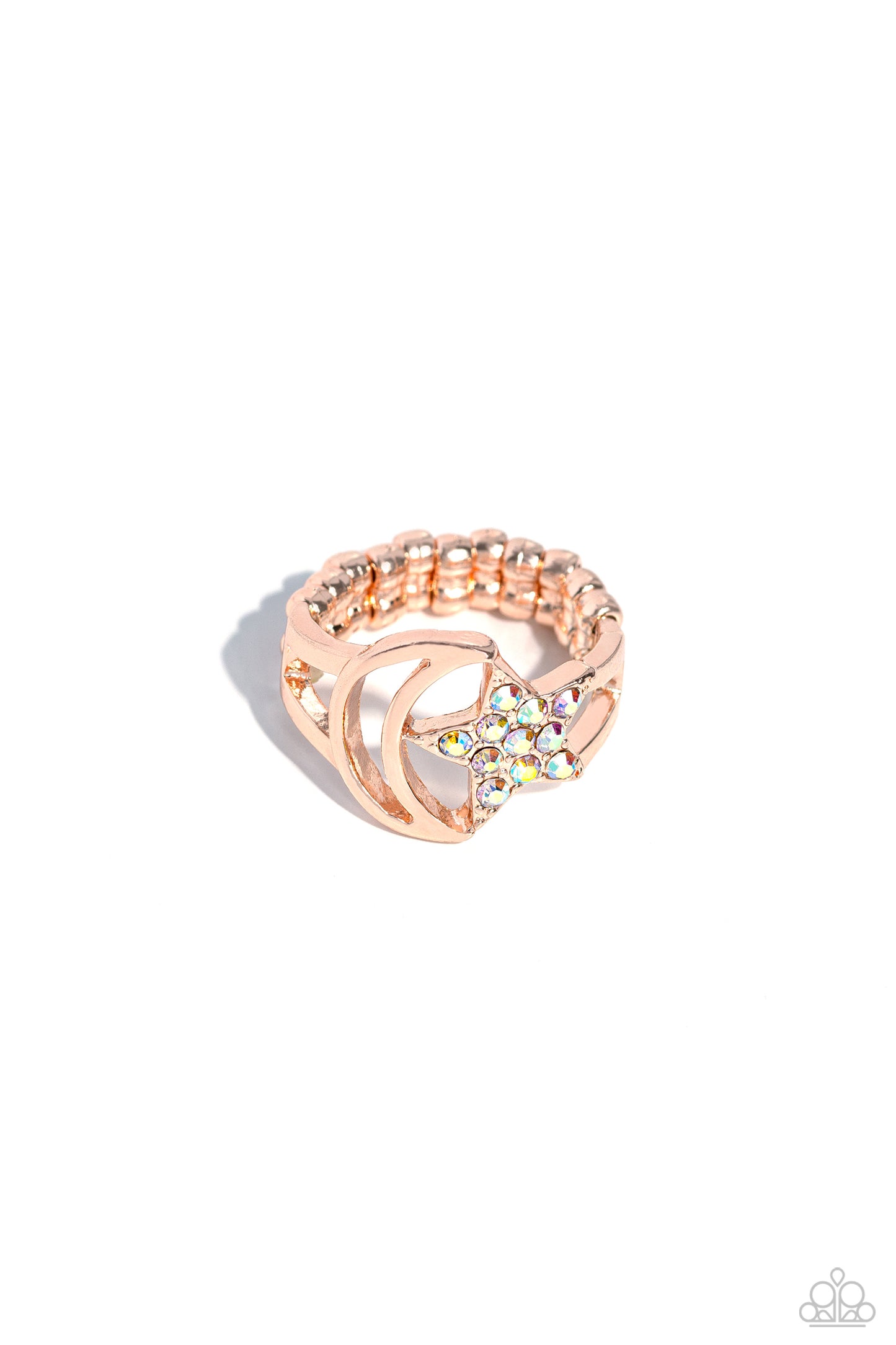 Paparazzi Stargazing Style - Rose Gold Ring P4DA-GDRS-115XX