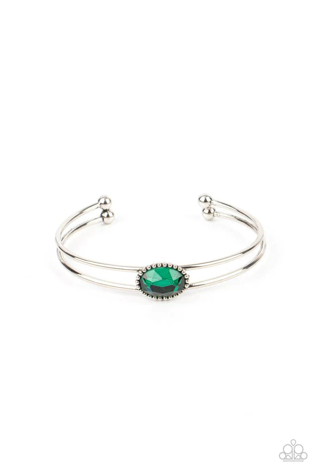 Paparazzi Bracelet ~ Magnificently Mesmerized - Green