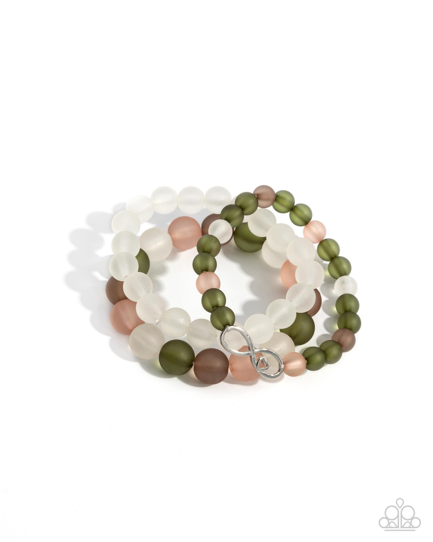 Paparazzi Simplistic Stack-Green Bracelet