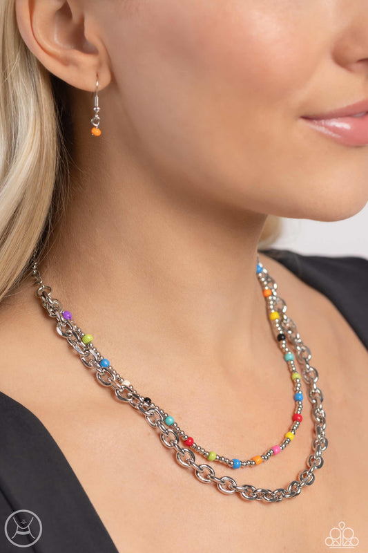 Paparazzi A Pop of Color - Multi Necklace P2CH-MTXX-038XX