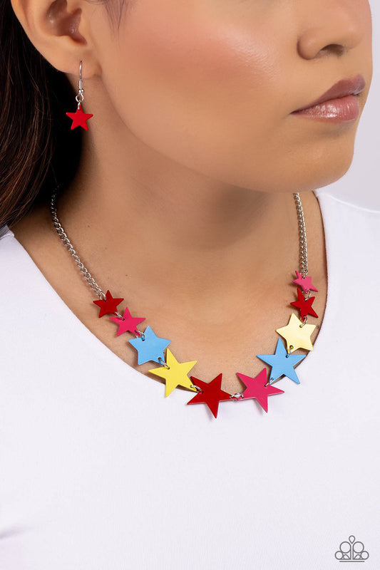 Paparazzi Starstruck Season - Red Necklace P2ST-RDXX-128XX