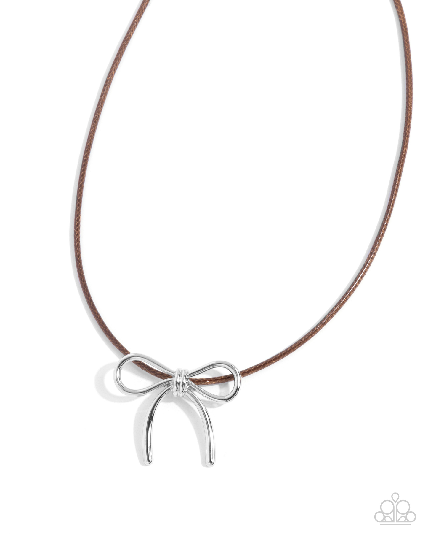 Leisurely Ladylike - Brown Necklace P2BA-BNXX-027XX