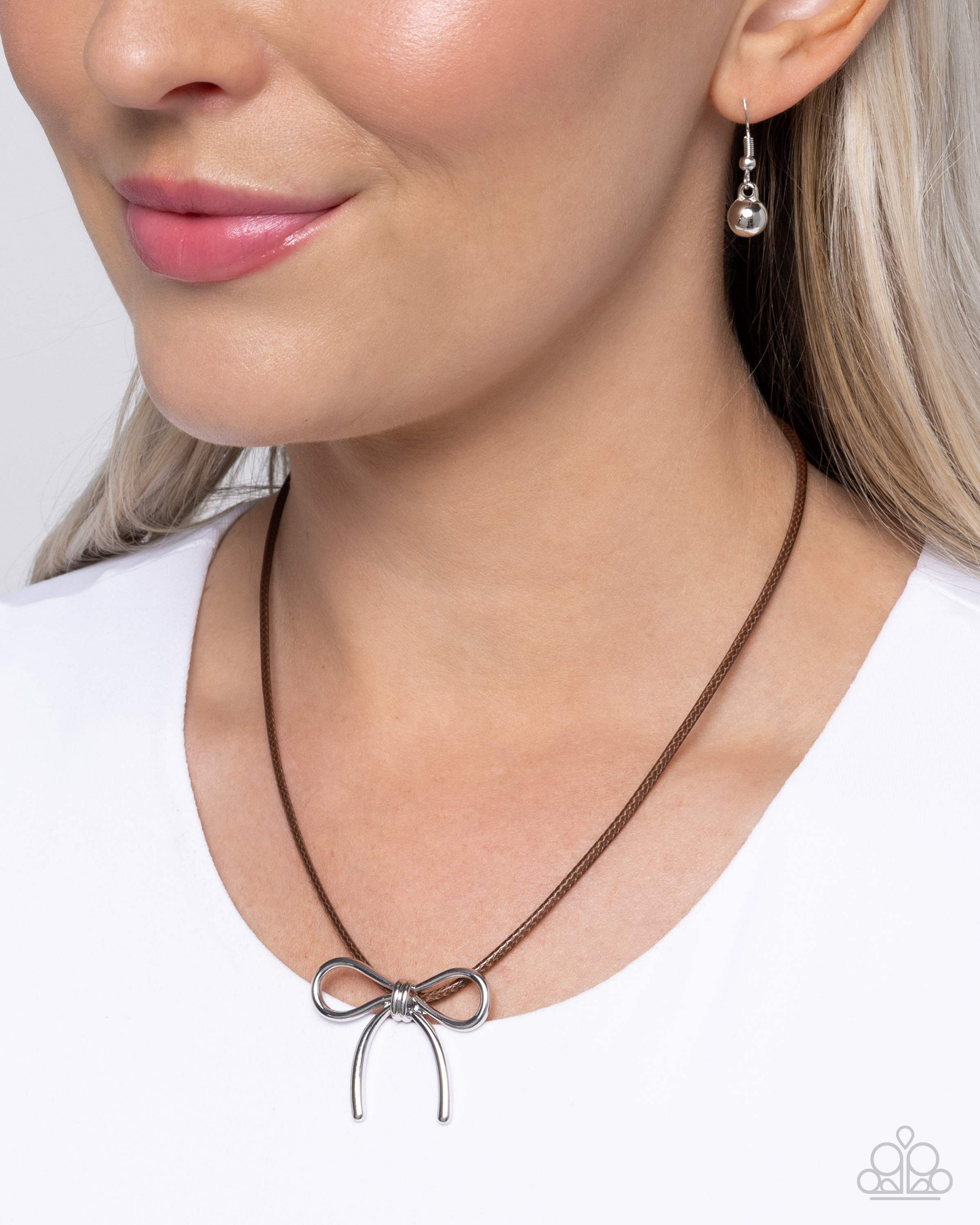 Leisurely Ladylike - Brown Necklace P2BA-BNXX-027XX