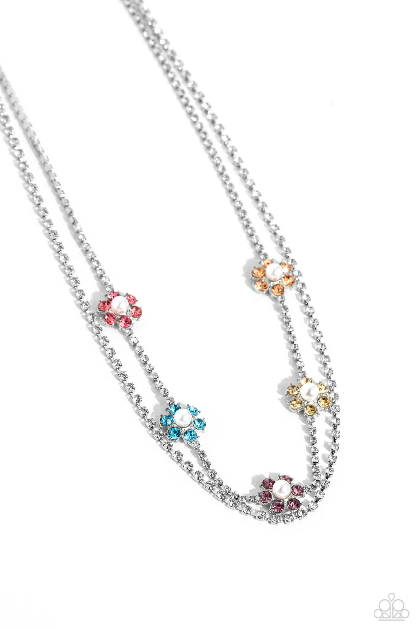 Paparazzi A SQUARE Beauty - Multi Necklace P2DA-MTXX-114XX