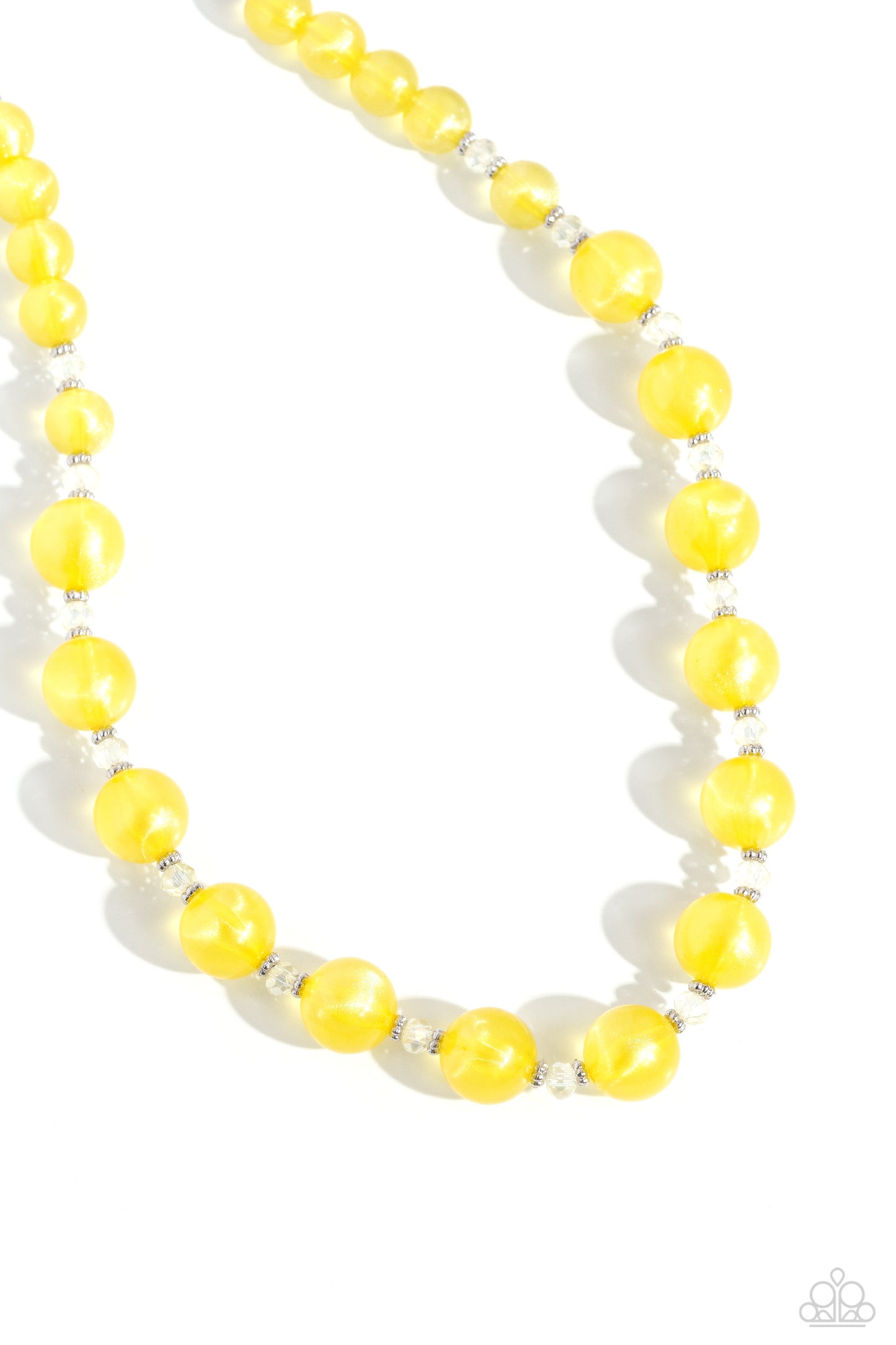 Paparazzi Timelessly Tantalizing - Yellow Necklace P2WH-YWXX-295XX