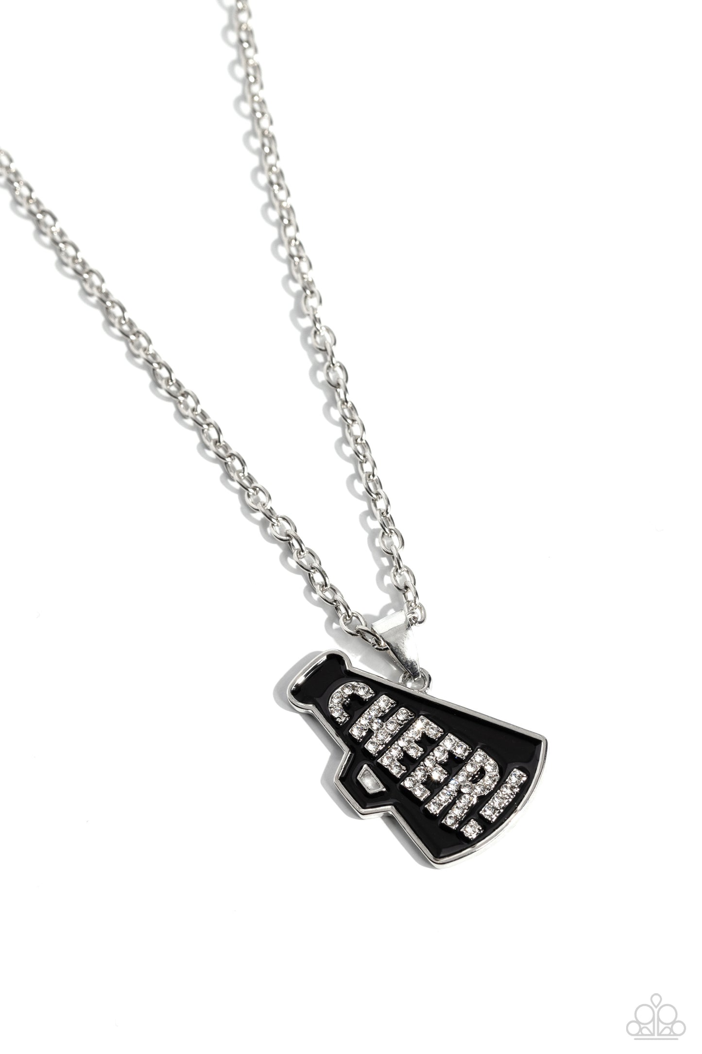 Paparazzi Cheer Champion - Black Necklace P2WD-BKXX-194XX