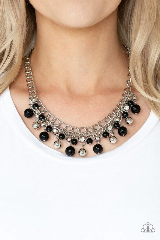 Paparazzi Necklace ~ The Bride To BEAD - Black