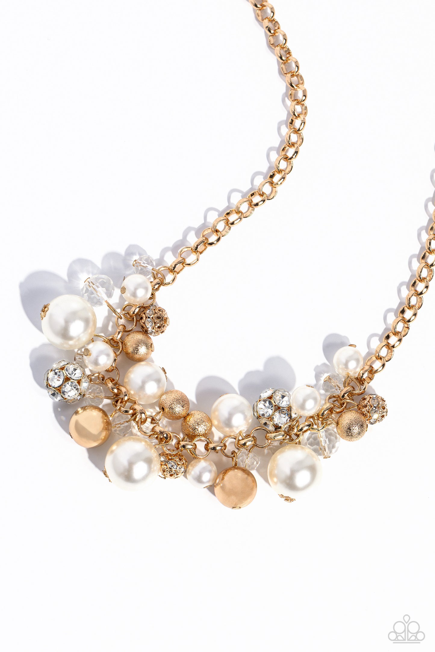 Paparazzi Corporate Catwalk - Gold Necklace P2ST-GDXX-160XX