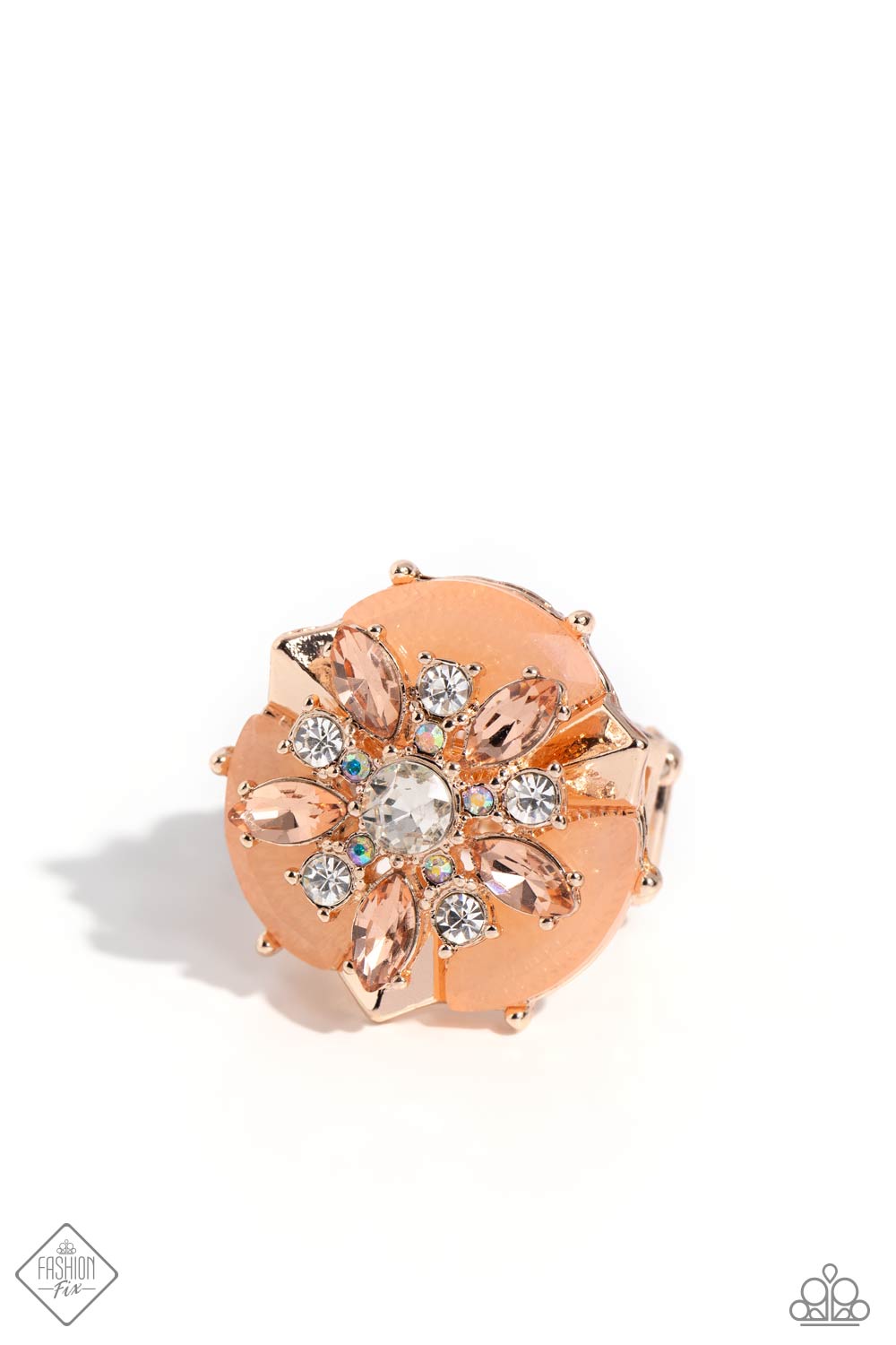 Soft-Hearted Salvage - Rose Gold Ring Item #P4ST-GDRS-014SV