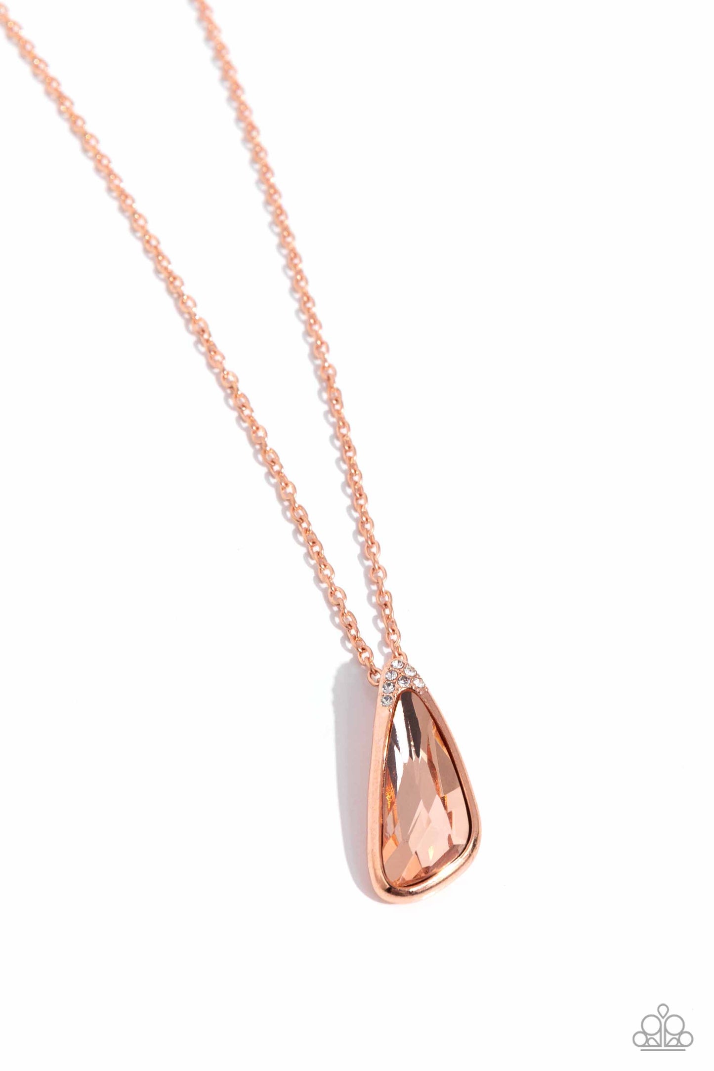 Paparazzi Envious Extravagance - Copper Necklace P2RE-CPSH-201XX