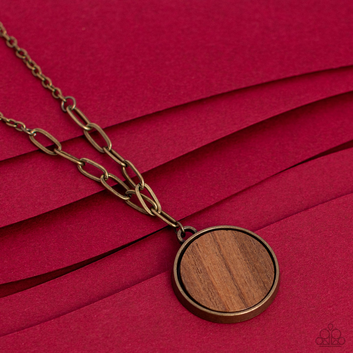 Paparazzi Woodnt Dream of It - Brass Necklace P2SE-BRXX-142XX