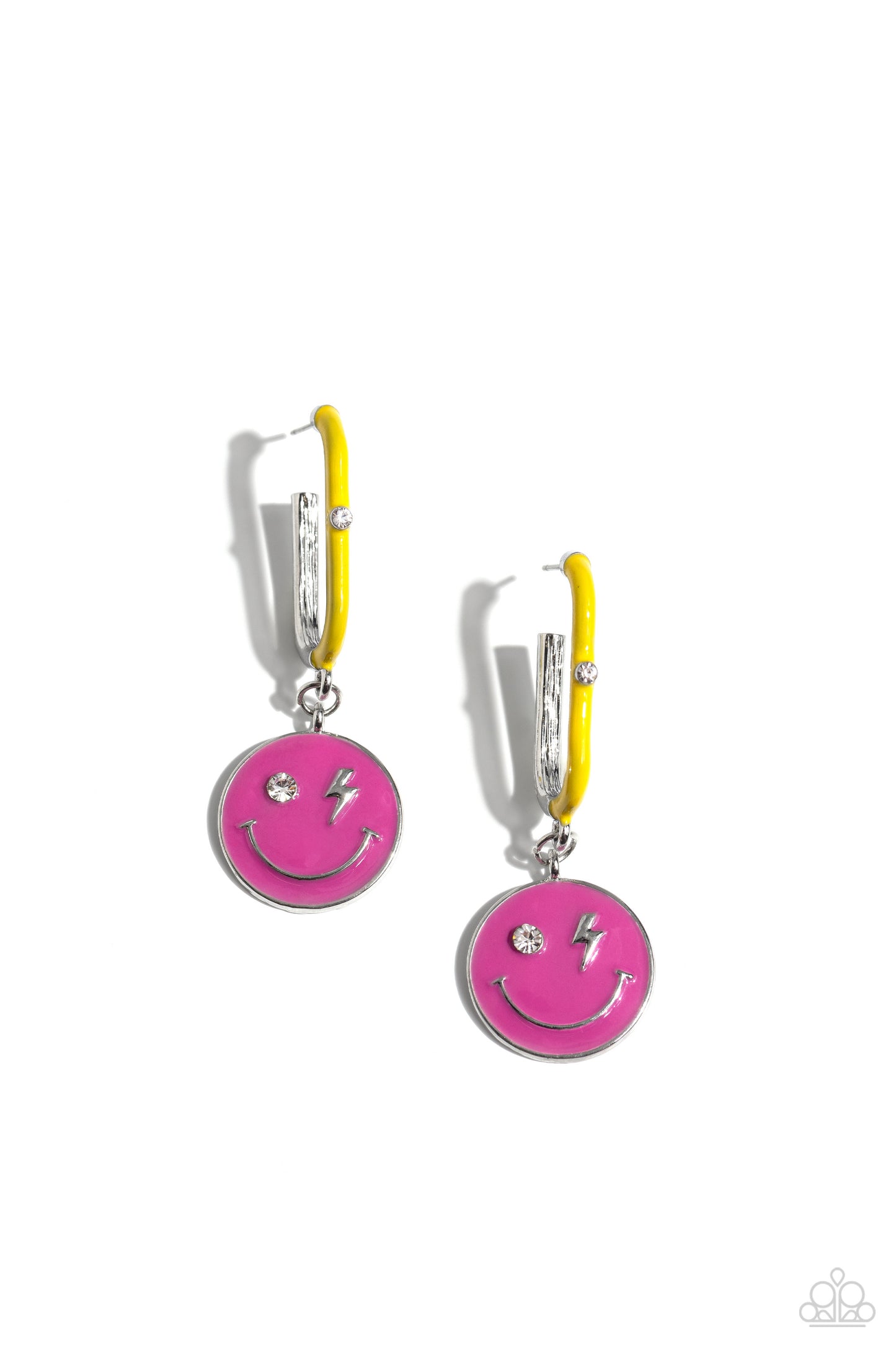 Paparazzi Personable Pizzazz - Pink Earring  P5HO-PKXX-062XX