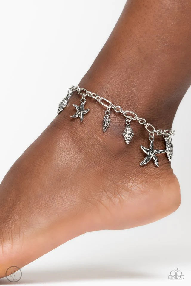 Paparazzi Stars and Shells - Silver Bracelet