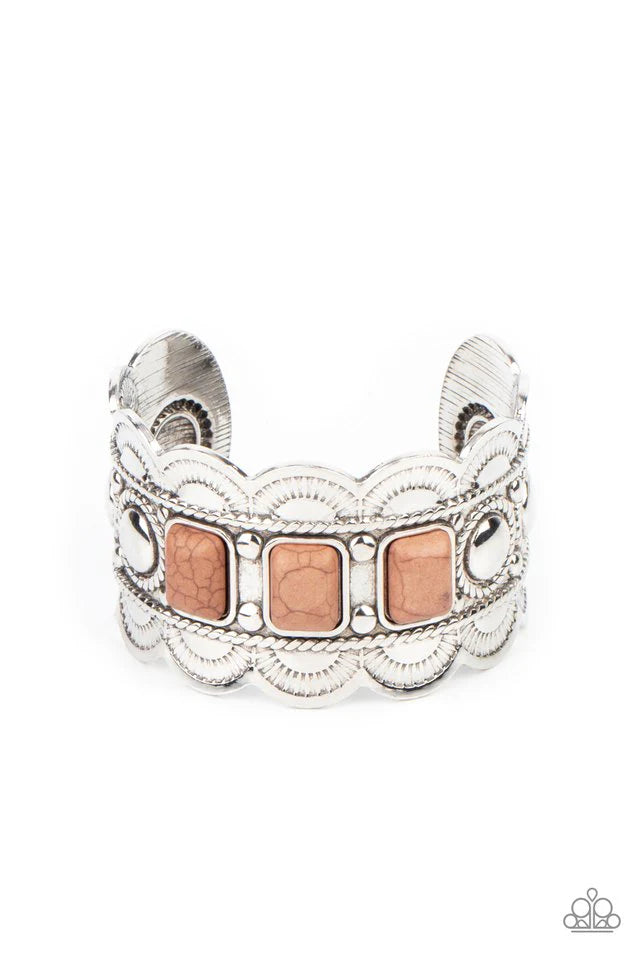 Paparazzi Rio Rancho Retreat - Brown Bracelet