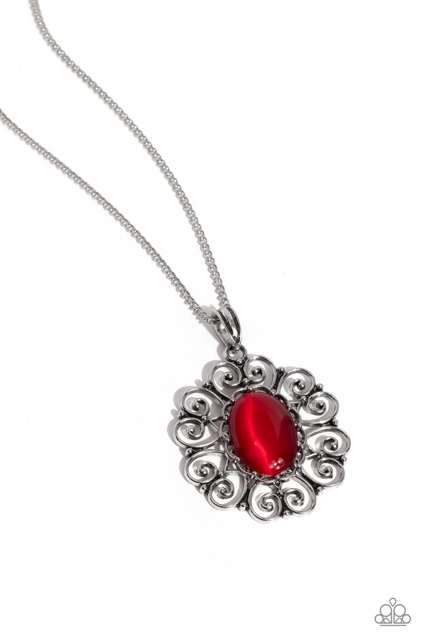 Sentimental Sabbatical - Red Necklace P2WH-RDXX-317XX