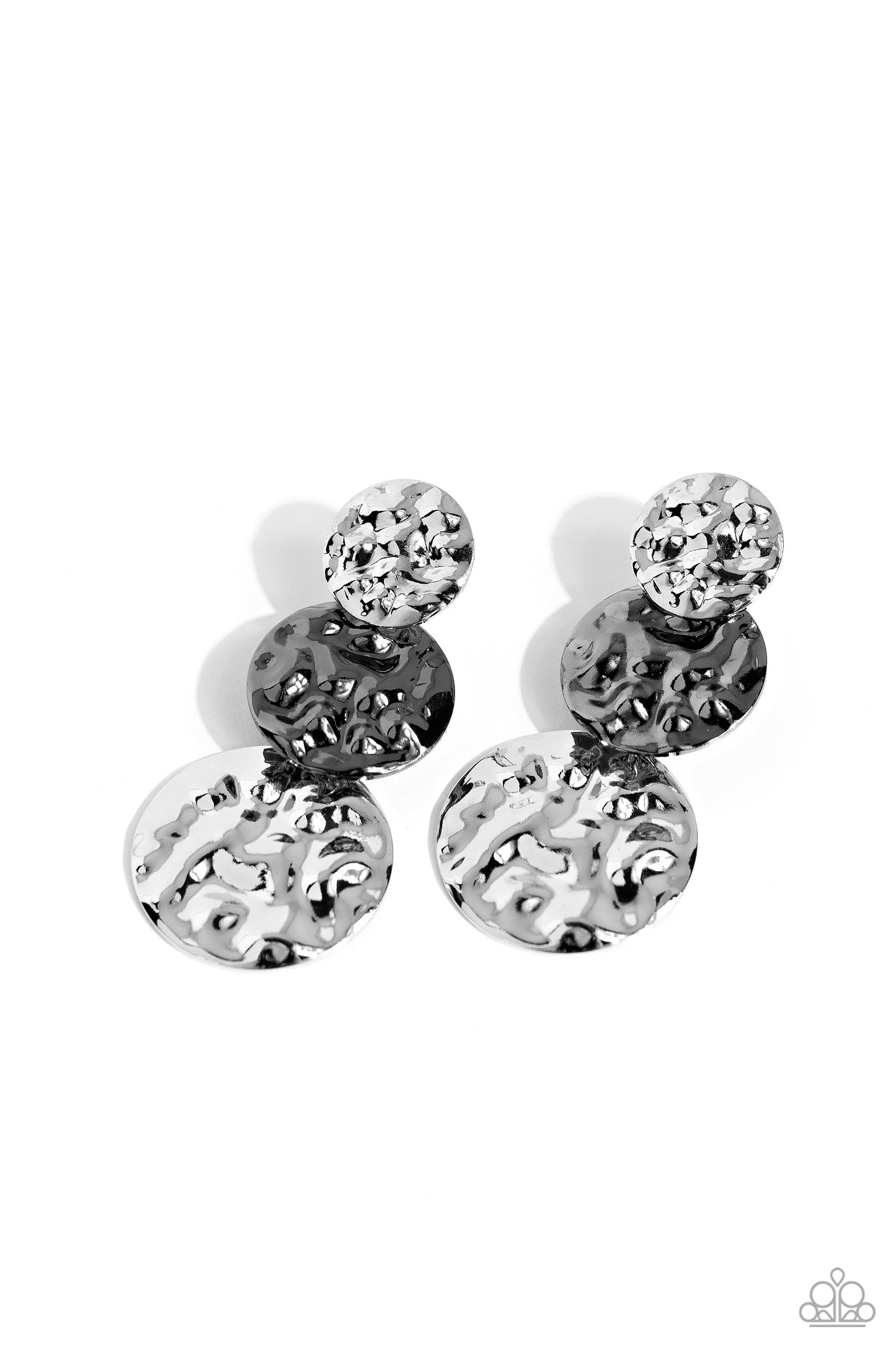 Paparazzi Triple Threat Texture - Multi Post Earring P5PO-MTXX-060XX