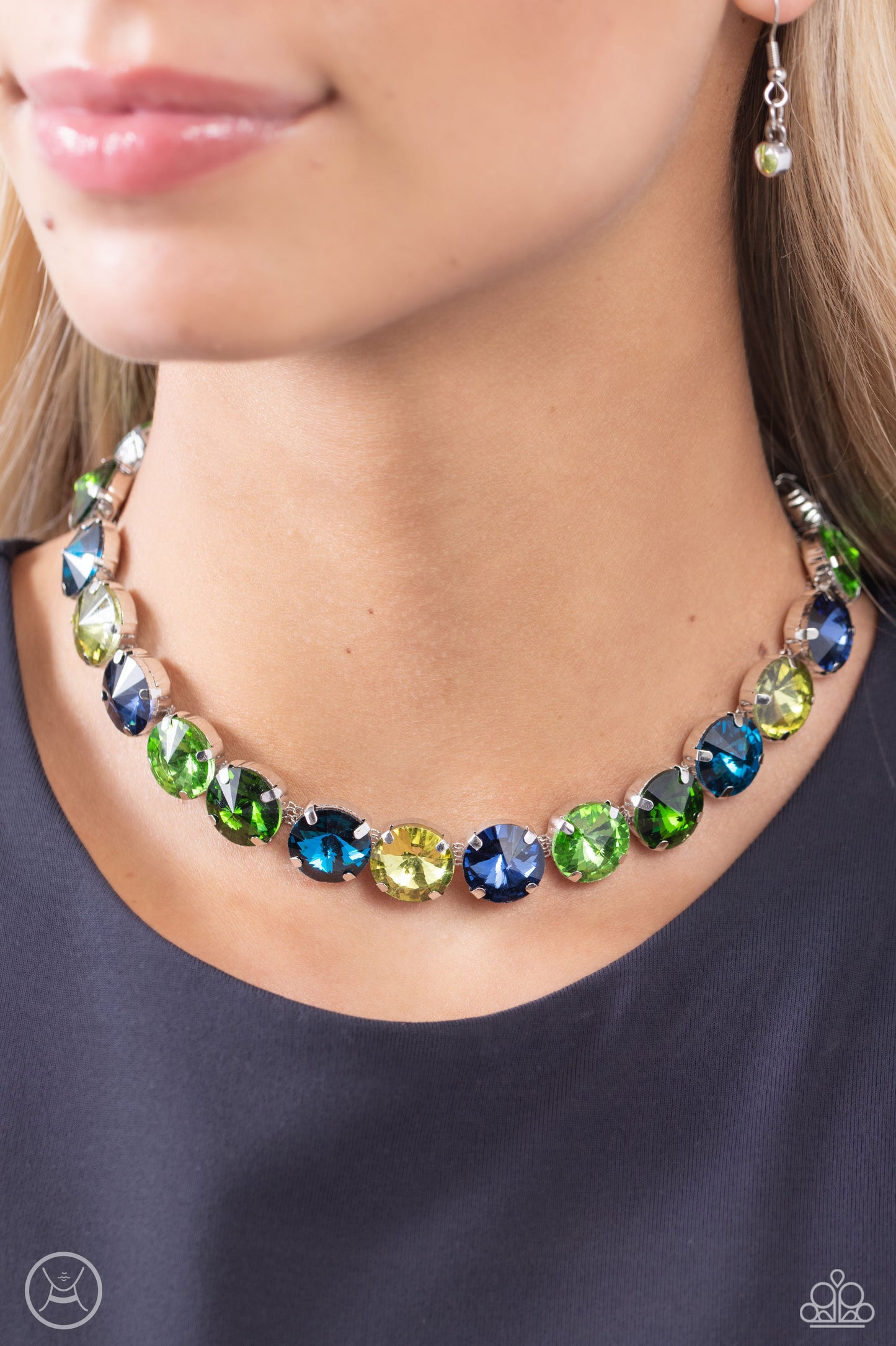 Paparazzi Alluring A-Lister - Green Necklace P2CH-GRXX-031XX