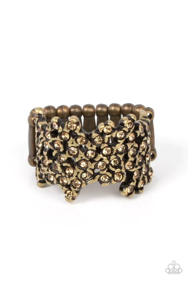 Paparazzi  Sizzling Shimmer - Brass Ring