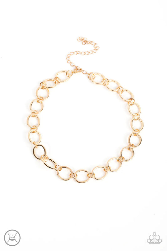 Paparazzi 90s Nostalgia - Gold Necklace