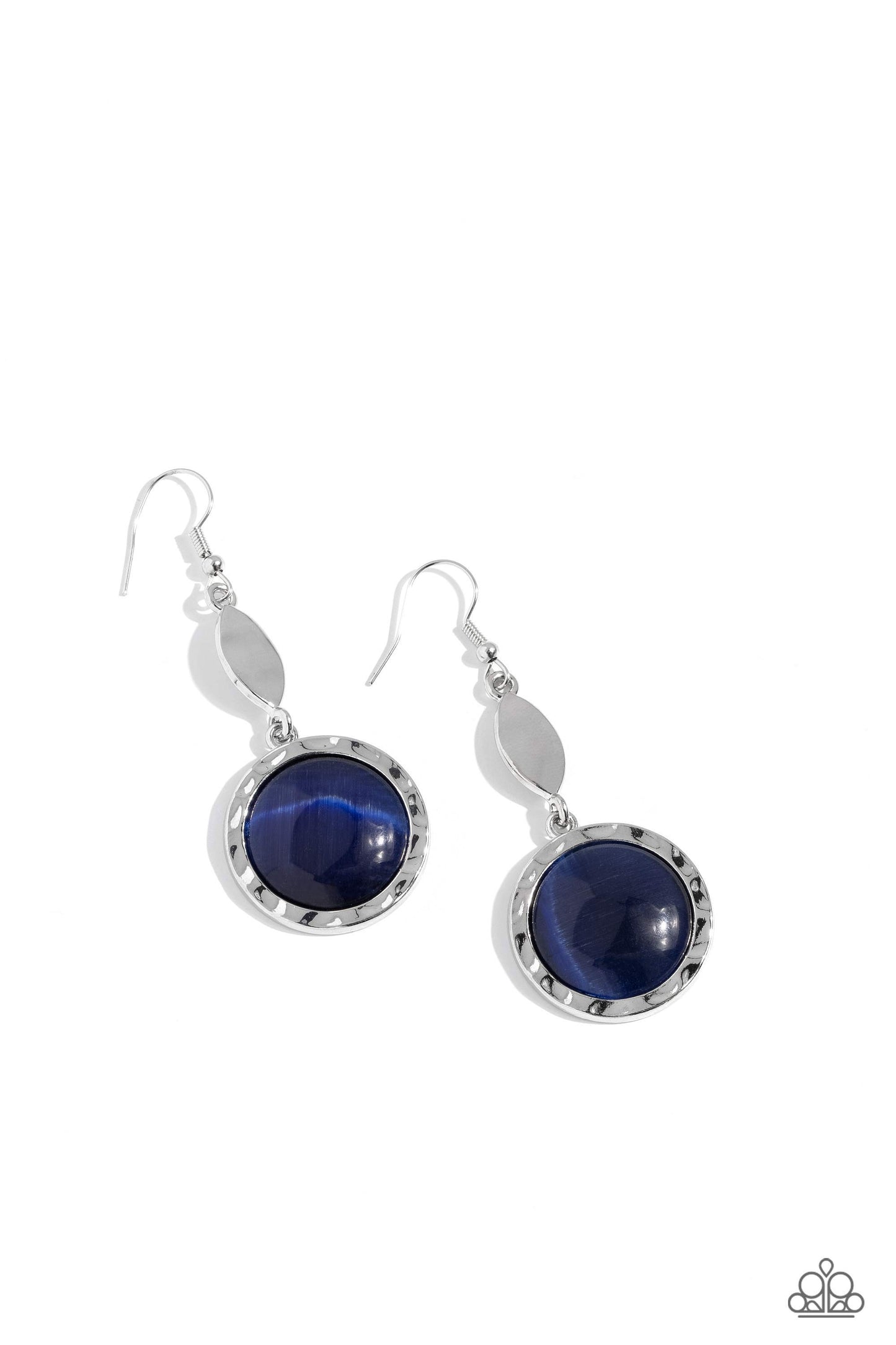 Paparazzi Magically Magnificent - Blue Earring   P5RE-BLXX-244BP