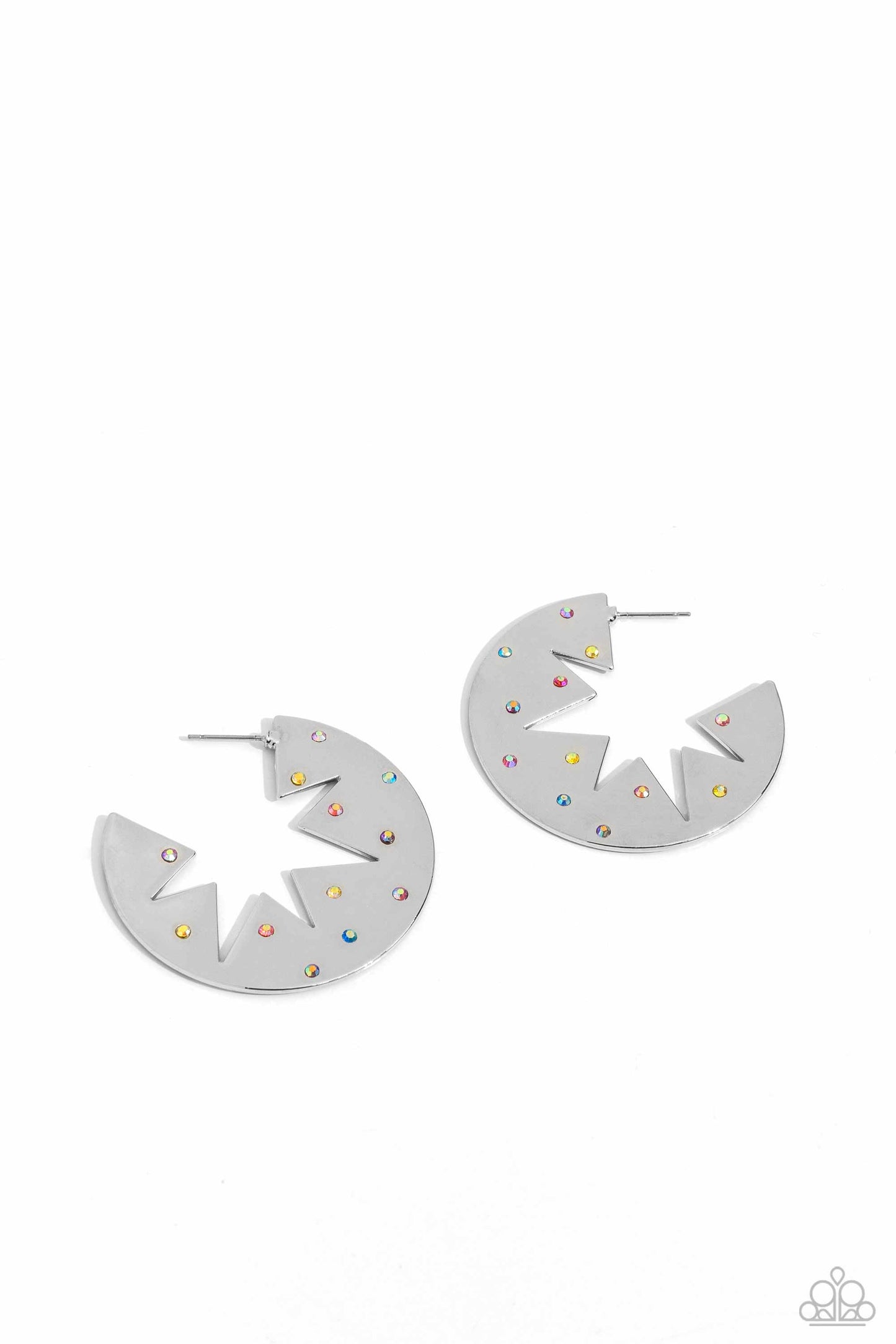 Paparazzi Starry Sensation - Multi Post Earring P5HO-MTSV-324XX