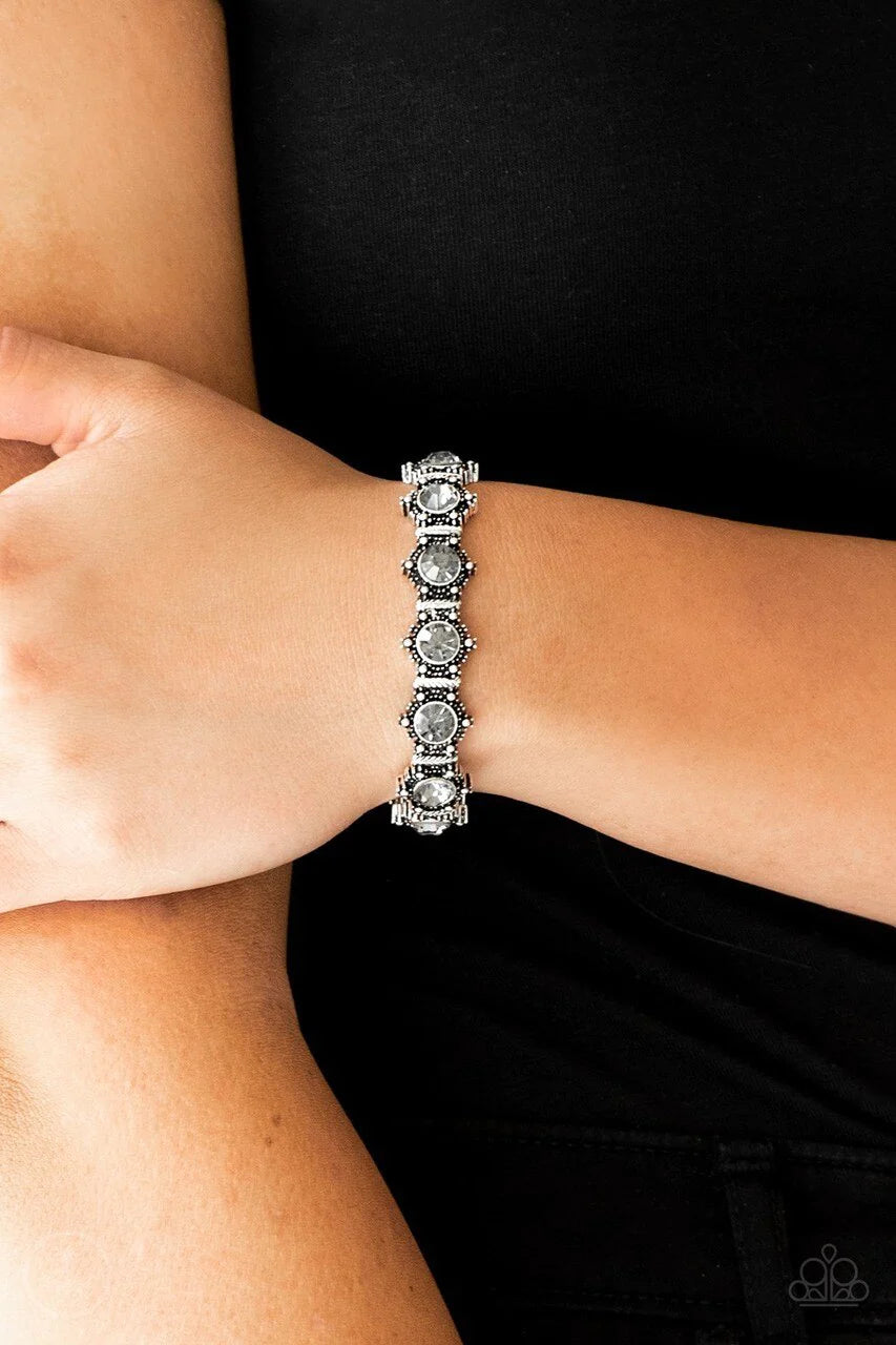 Paparazzi  Strut Your Stuff - Silver Bracelet