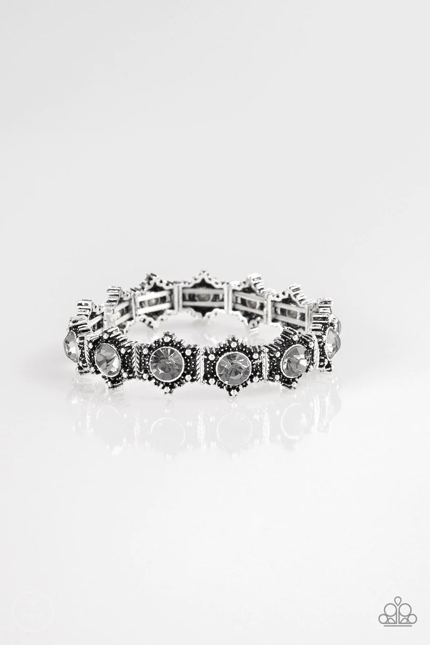 Paparazzi  Strut Your Stuff - Silver Bracelet