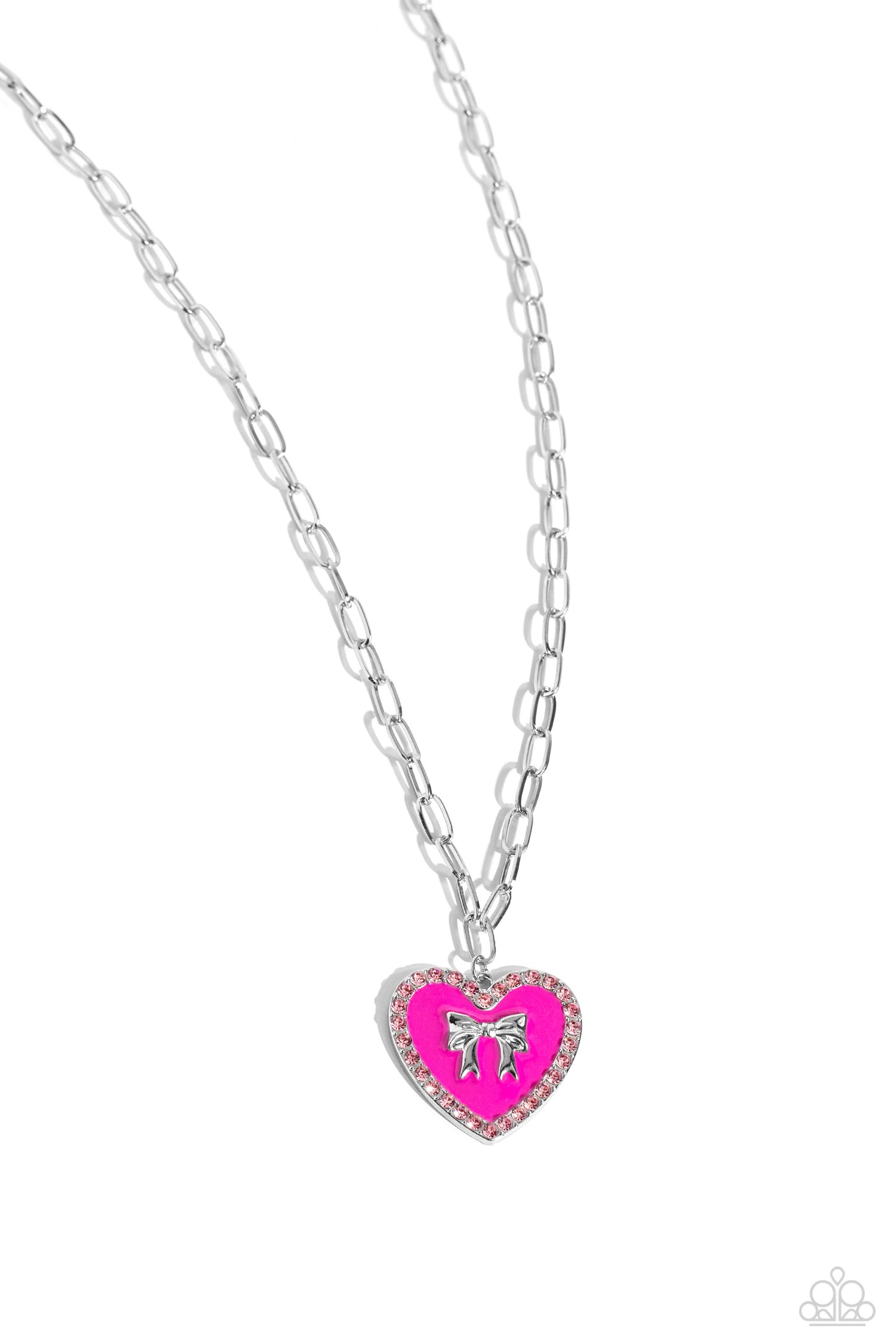 Paparazzi Romantic Gesture - Pink Necklace P2WH-PKXX-482XX