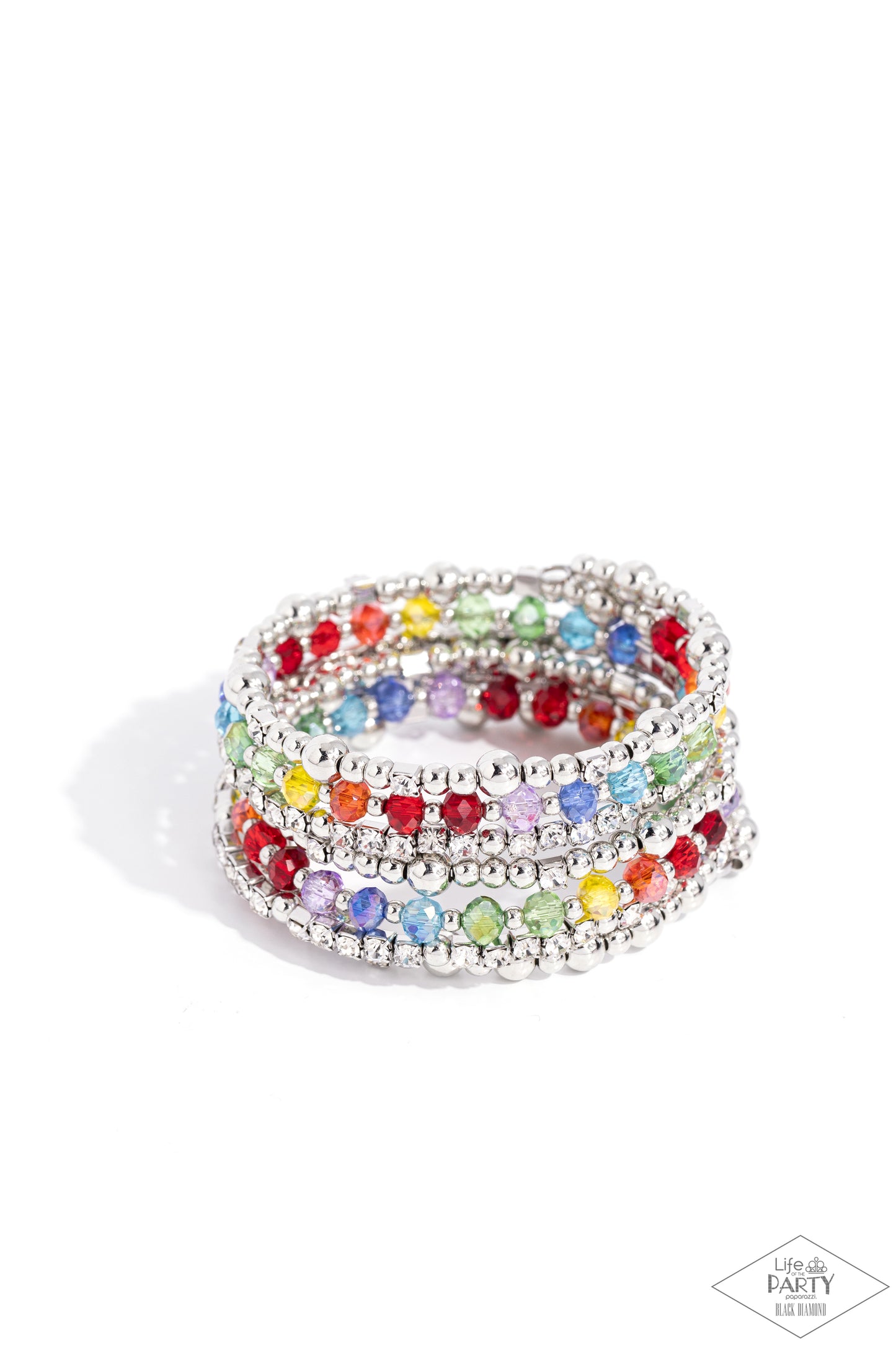 Paparazzi ICE Knowing You - Multi Bracelet  P9RE-MTXX-134XX