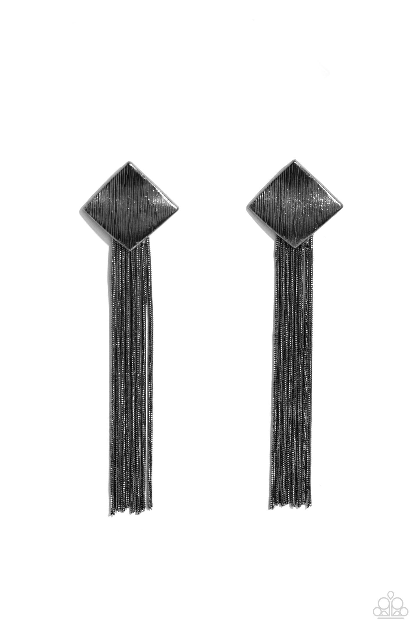 Experimental Elegance - Black Post EarringP5PO-BKXX-178XX