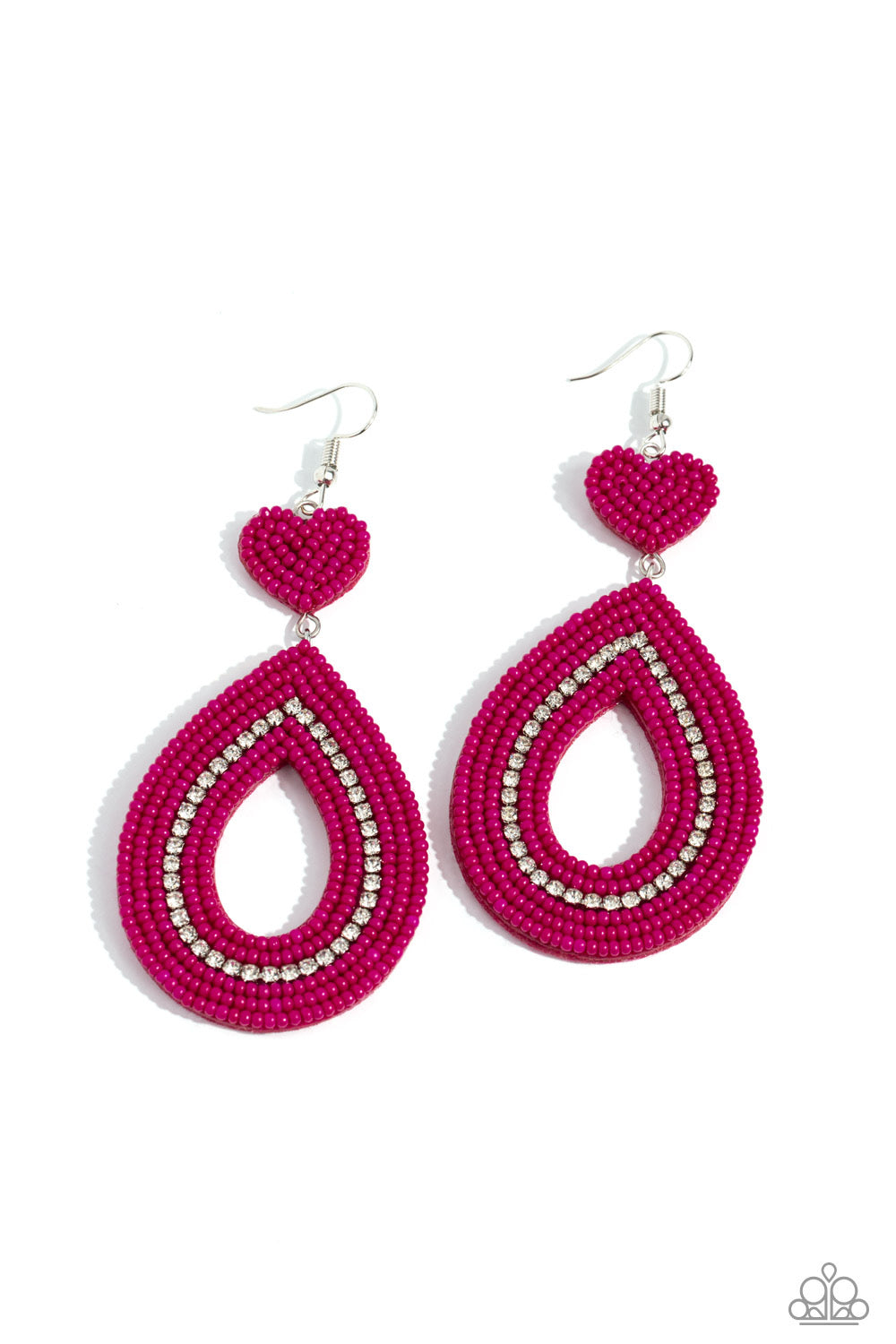 Paparazzi Now SEED Here - Pink Earring P5ST-PKXX-035XX