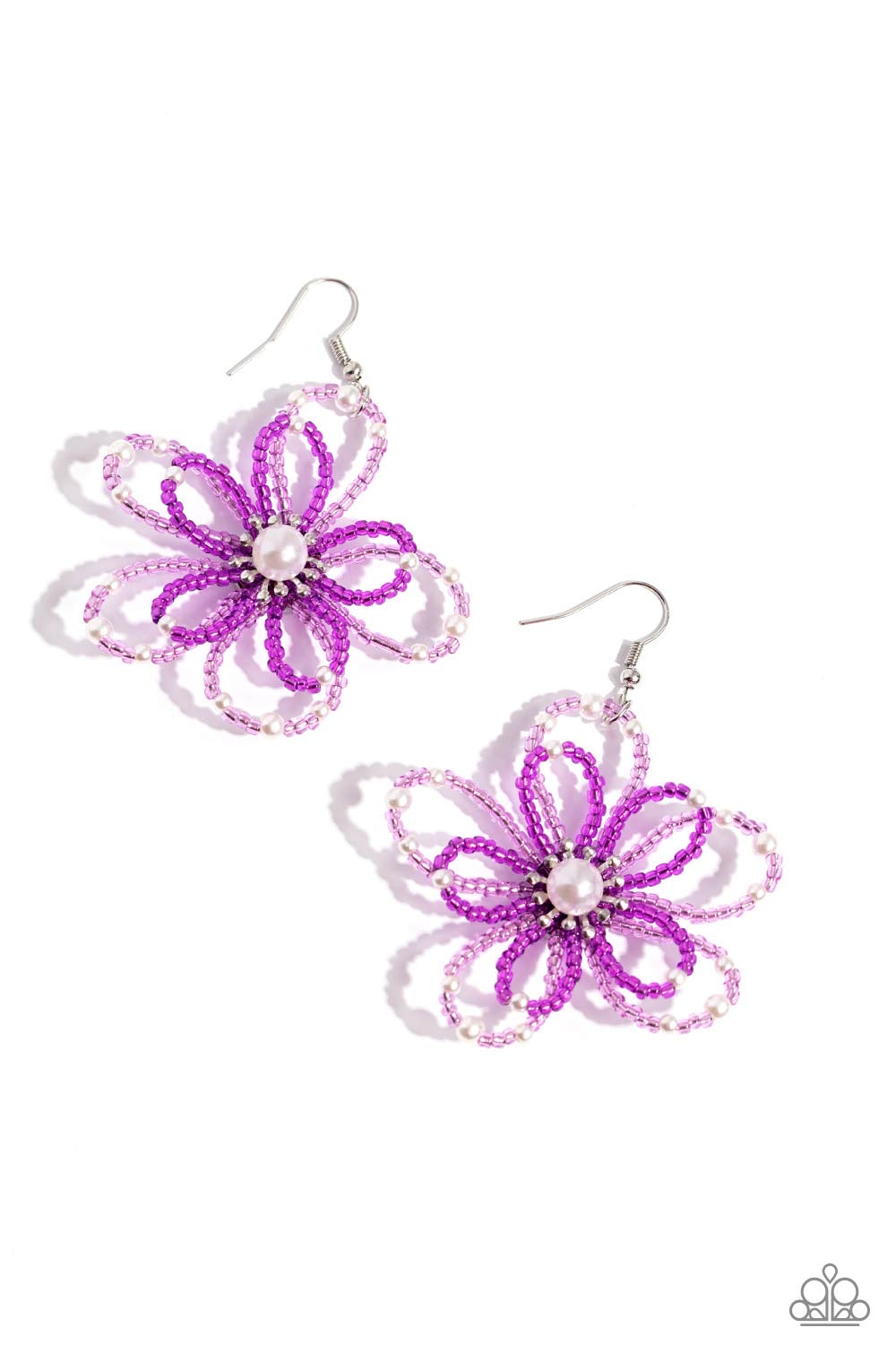 Paparazzi PEARL Crush - Purple Earring  P5ST-PRXX-027XX