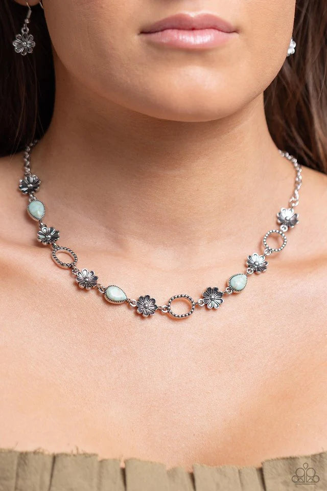 Paparazzi Casablanca Chic - Blue Necklace