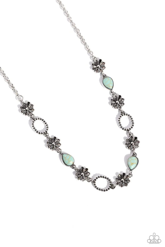 Paparazzi Casablanca Chic - Blue Necklace