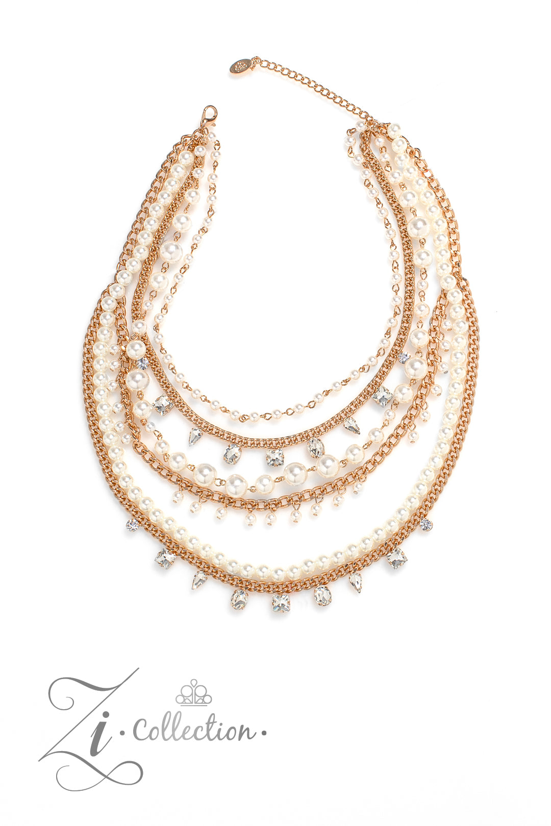 Paparazzi Aristocratic Zi Collection - Gold Necklace