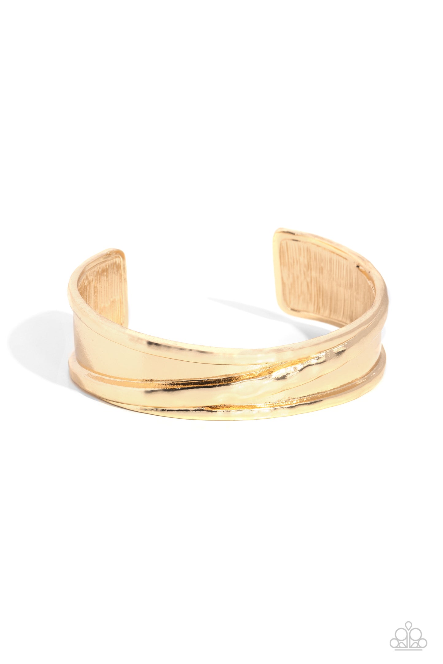 Paparazzi Real Slick - Gold Bracelet P9MN-GDCF-008XX