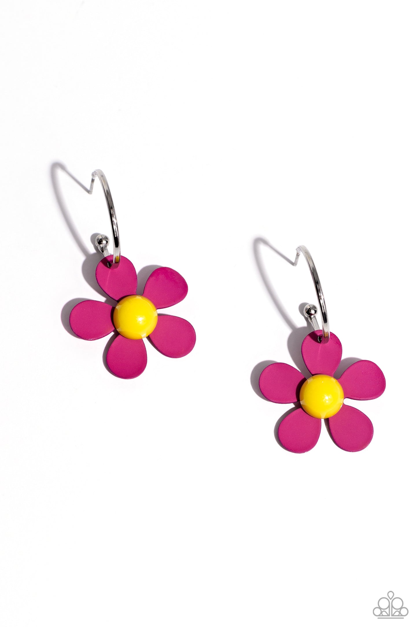 Paparazzi More FLOWER To You! - Pink Earring  P5HO-PKXX-066XX