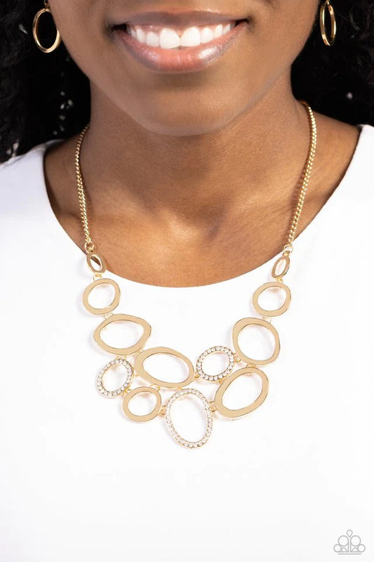 Paparazzi  Limelight Lead - Gold Necklace